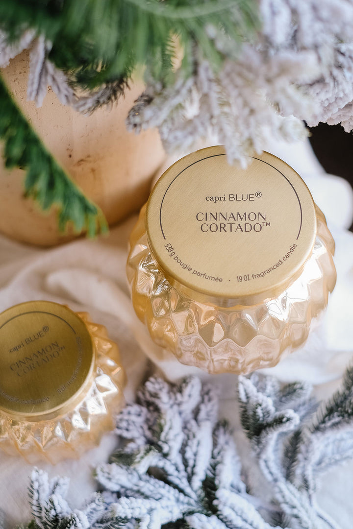 Capri Blue Royal Gem Cinnamon Cortado Candle