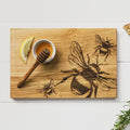 Selbrae Oak Serving Board  -  Bee