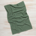 Danica Ripple Kitchen Towel - Elm Green