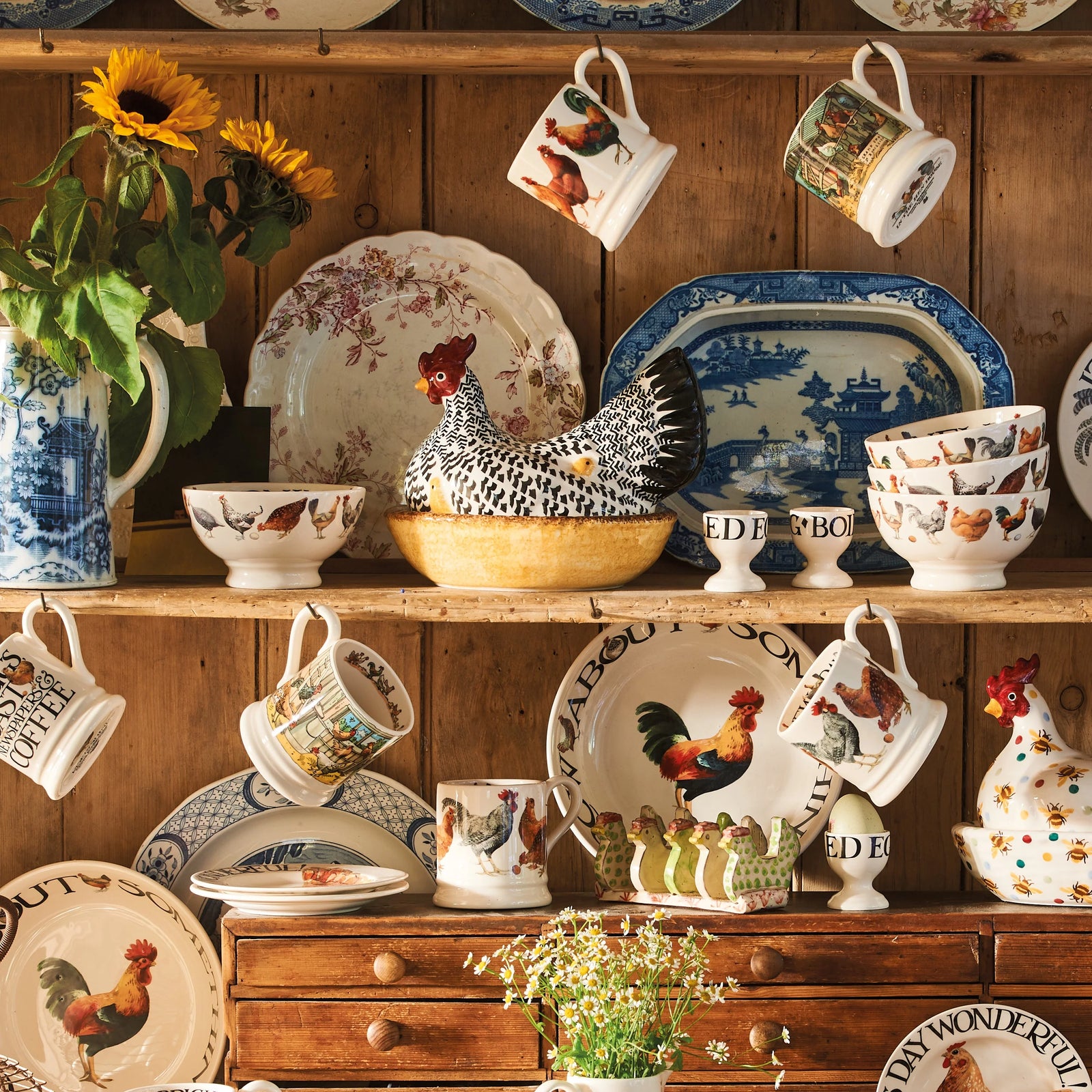 Emma Bridgewater Rise and Shine Eggs & Toast 1/2 pt. Mug*