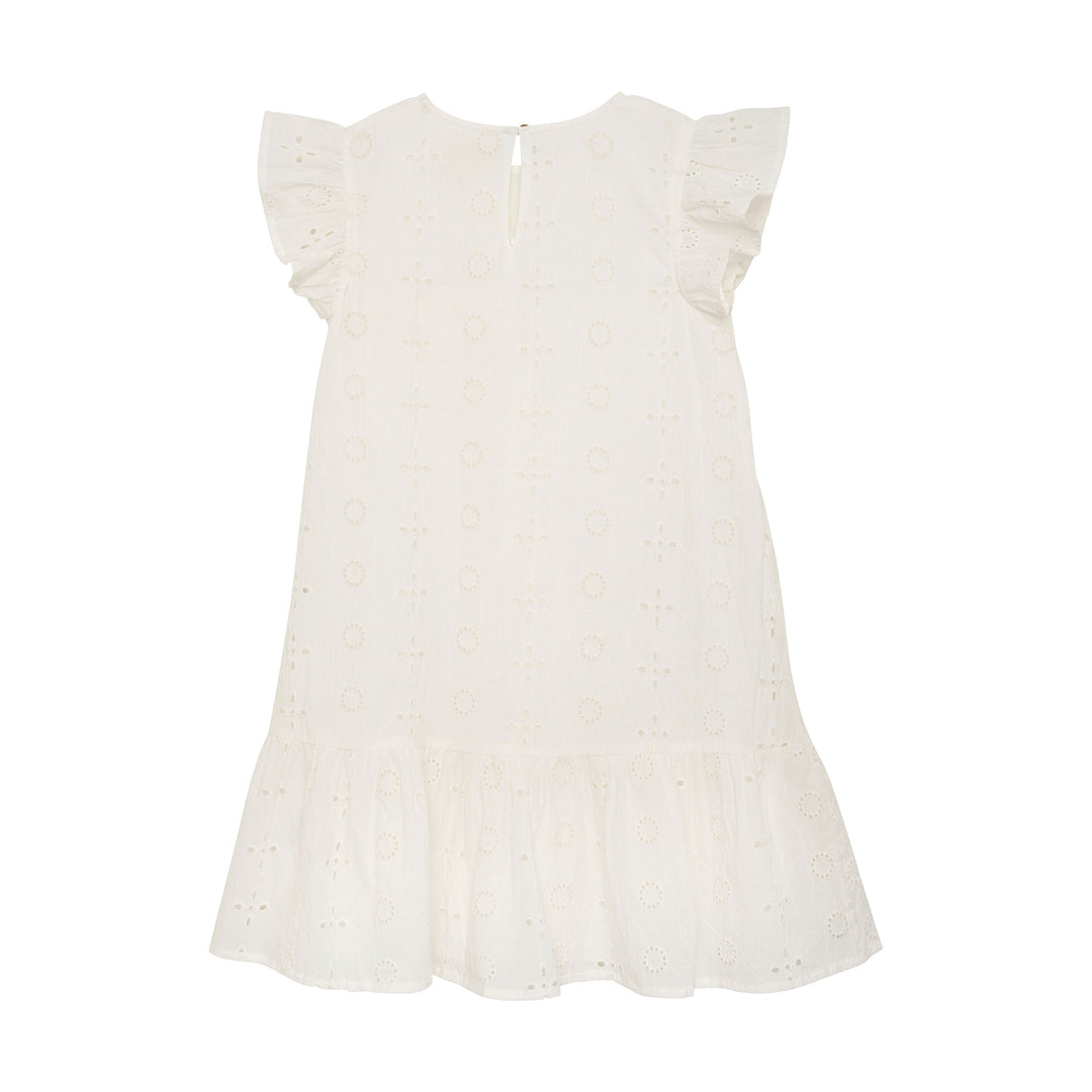 Creamie Girls White Eyelet Dress  822550-1103 **