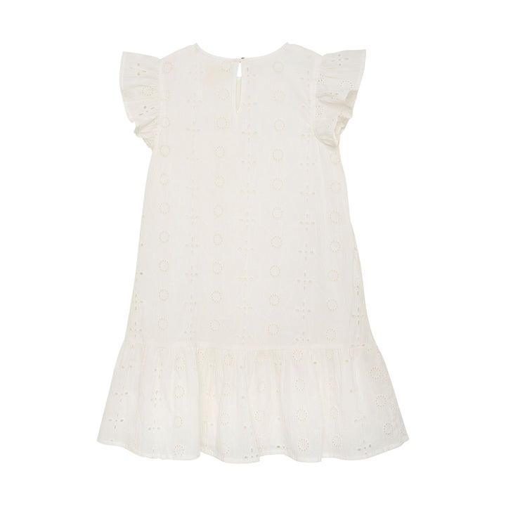 Creamie Girls White Eyelet Dress  822550-1103 **