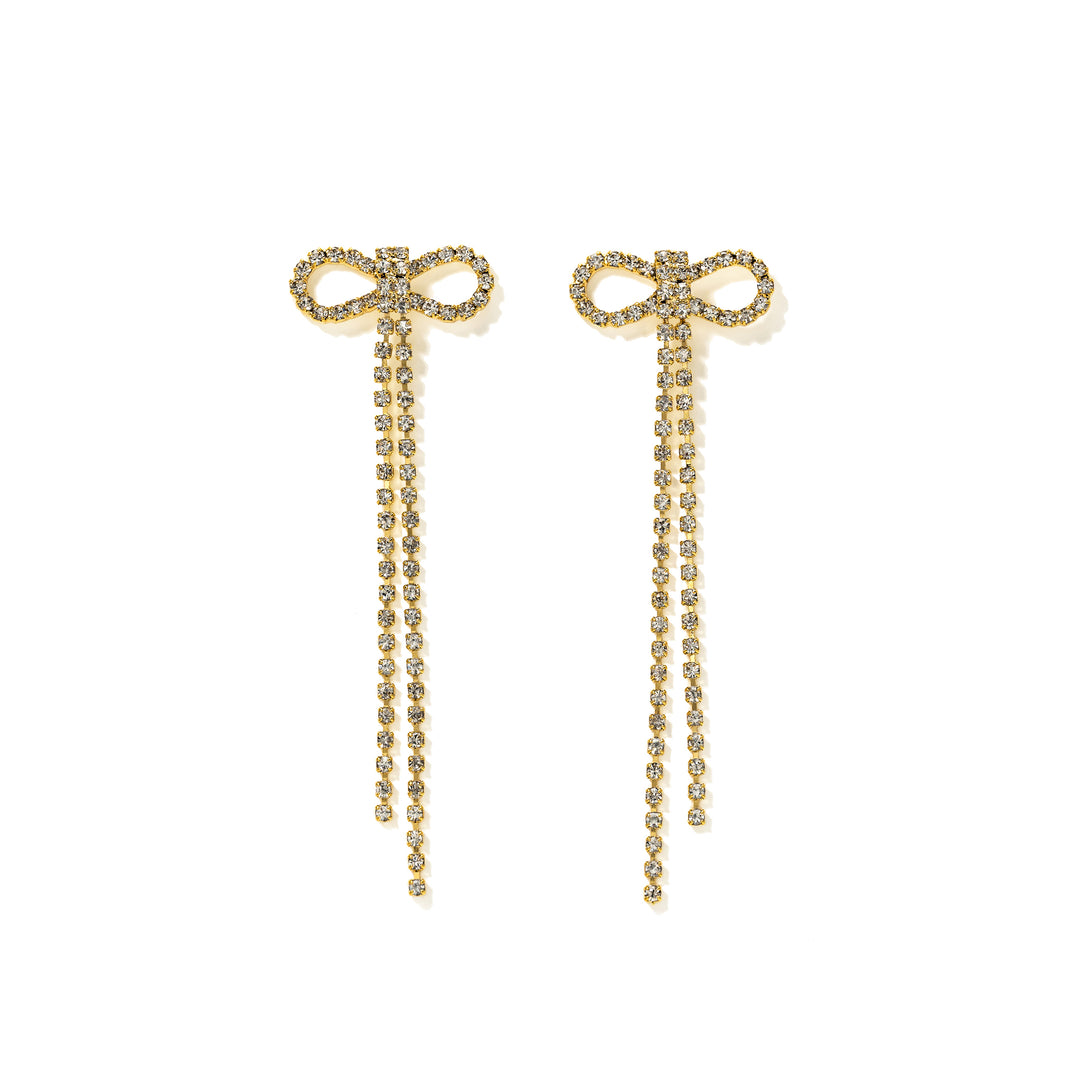 Lover's Tempo Luxe Bow Earring Gold*