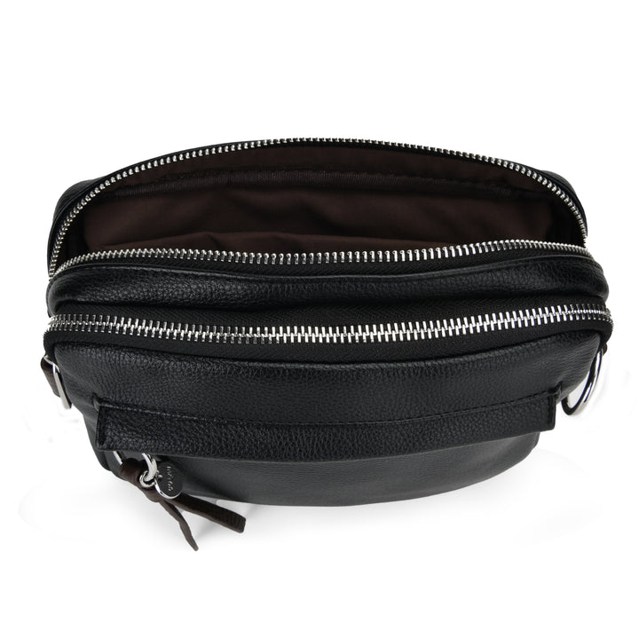 Colab Clio Crossbody Belt Bag  7504  Black
