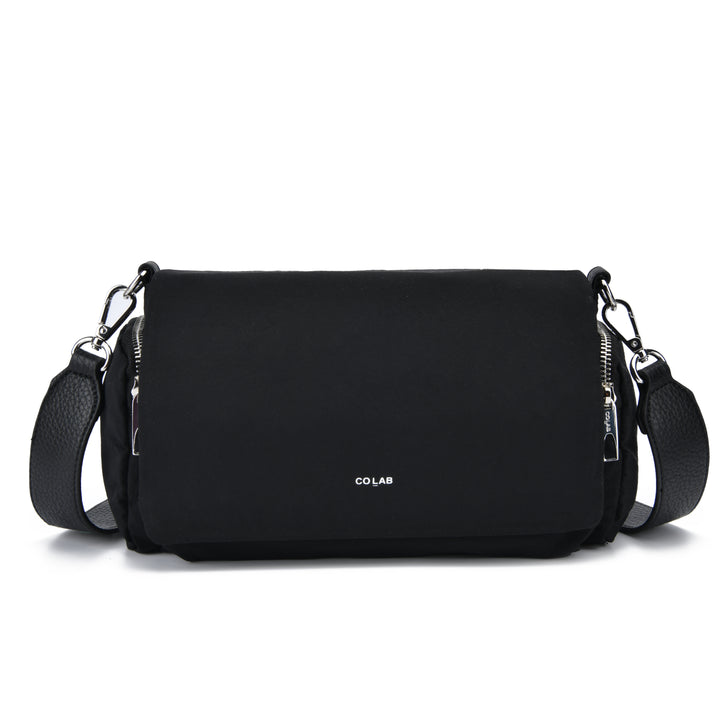 Colab Viva Nylon Crossbody Bag  7565N  Black