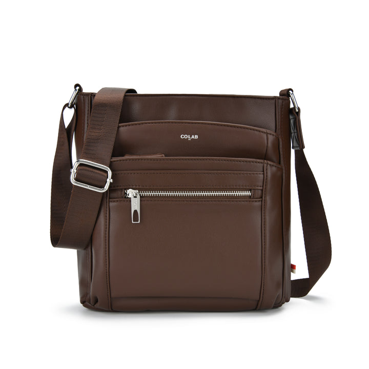 Colab Haven Crossbody  6851P   Chocolate
