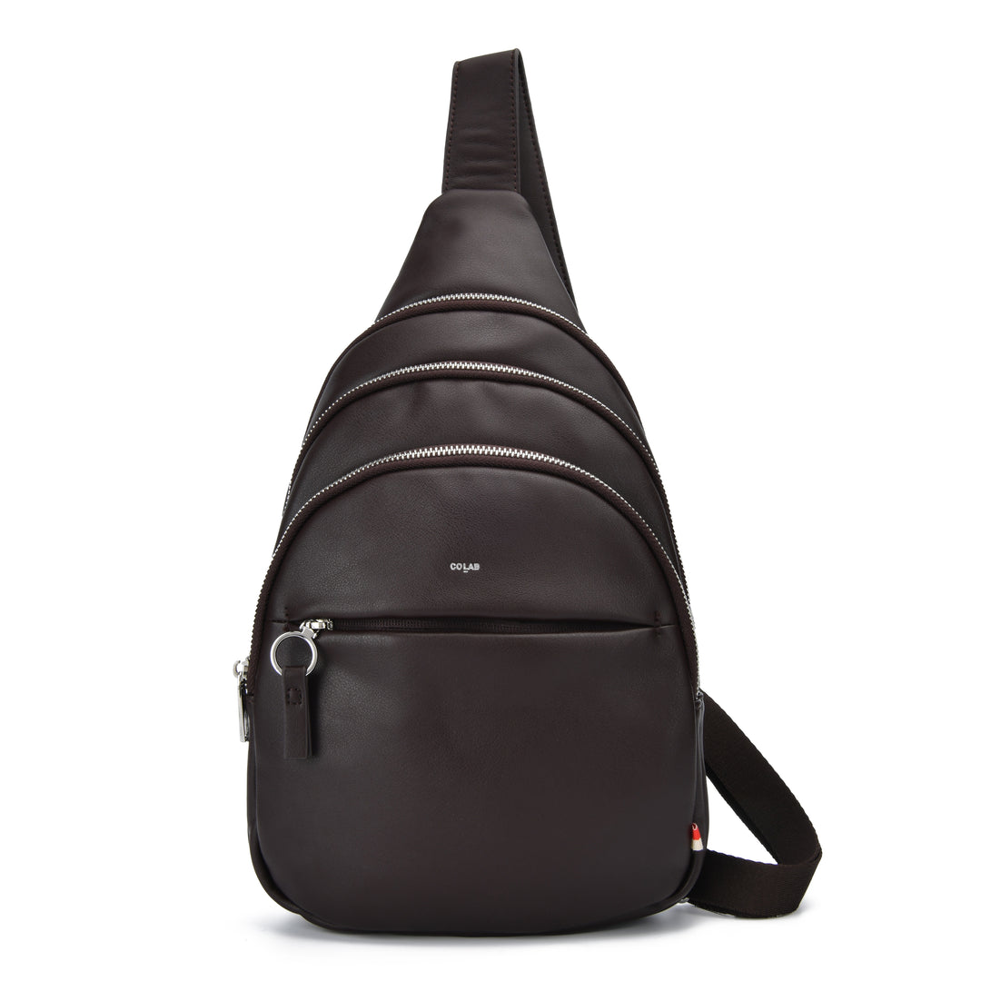 Colab Folio Sling Bag  7408SM  Dark Maroon