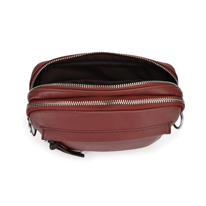 Colab Clio Crossbody Belt Bag  7504-F  Mahogany