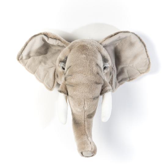 Wild & Soft Elephant Head....George   WS0033   Large