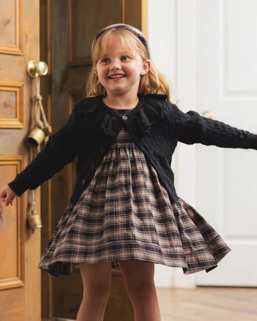 Noralee Girls Luna Dress   NL086HUNT   Tartan
