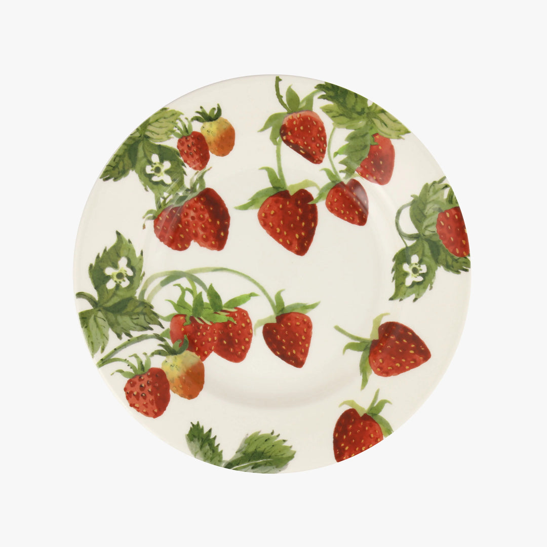 Emma Bridgewater Strawberries Plate 8 1/2"