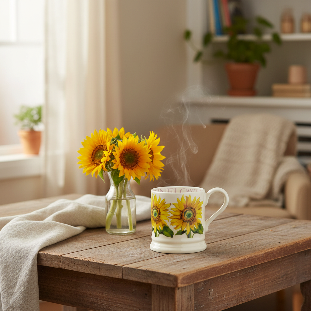 Emma Bridgewater 1/2 pt. Mug - Sunflower