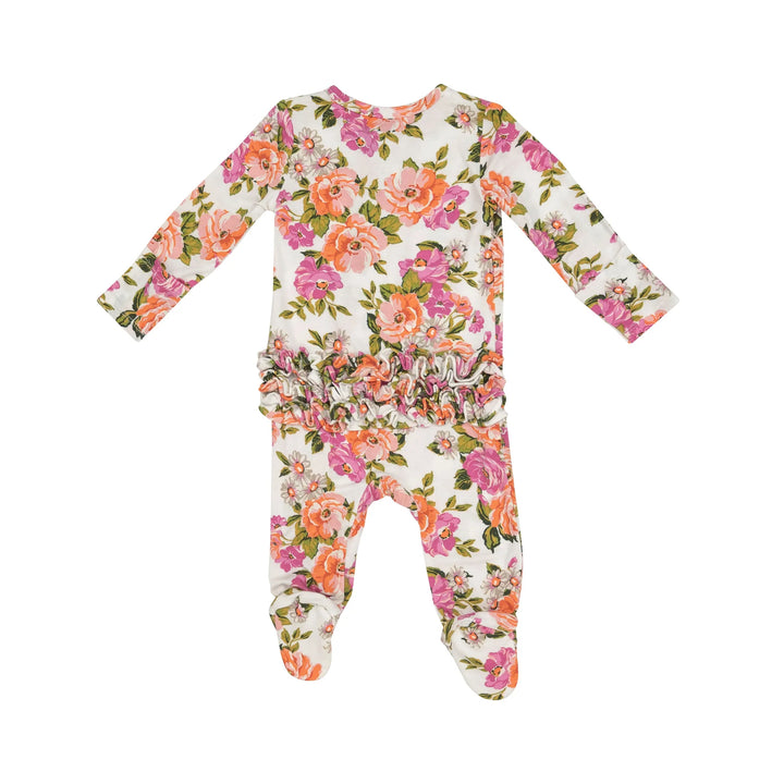 Angel Dear Baby Footie  128F3WRF4  Wild Rose Floral *