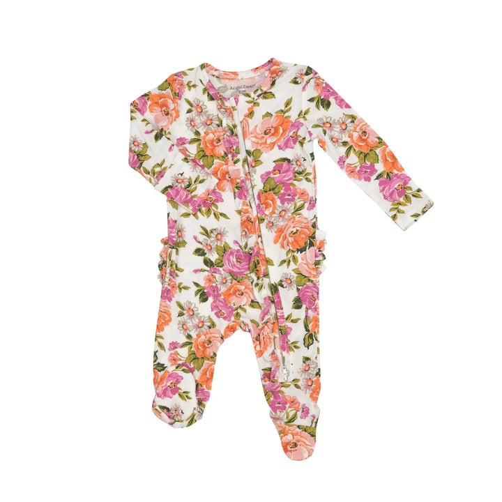 Angel Dear Baby Footie  128F3WRF4  Wild Rose Floral *