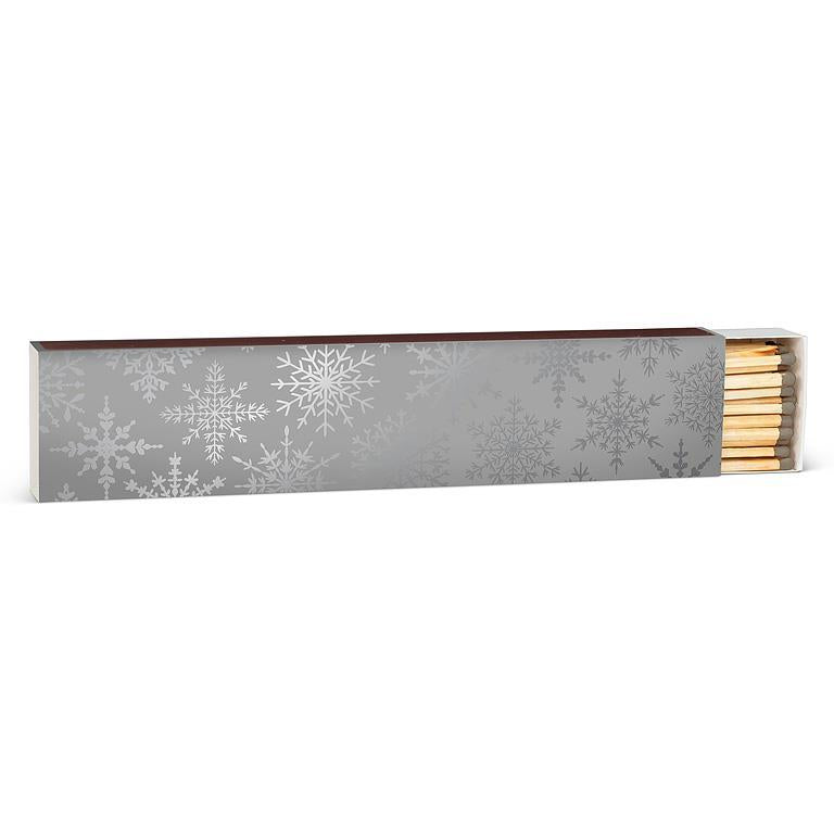 Abbott Silver Snowflakes Long Matches