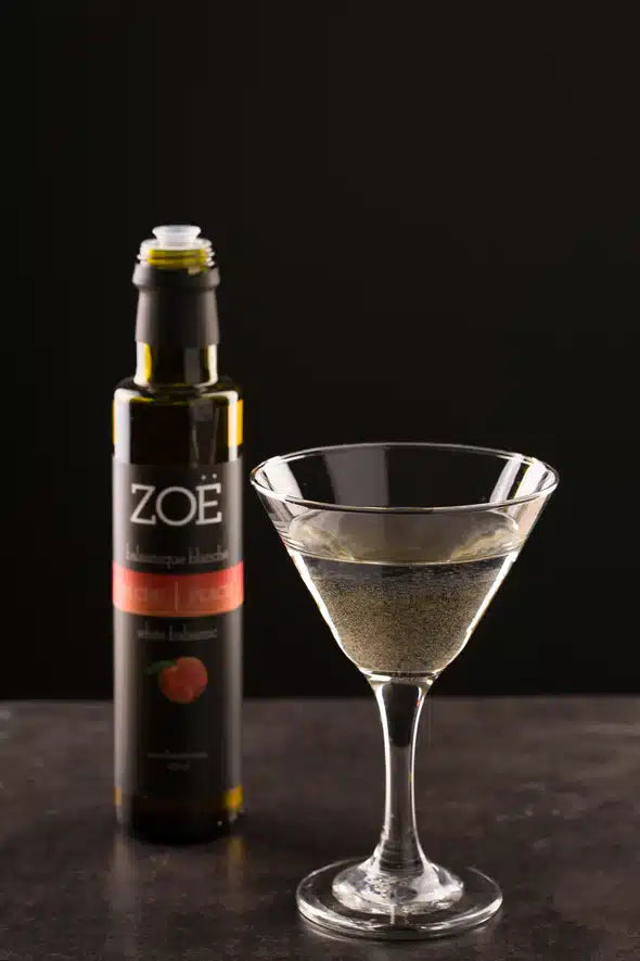 Zoe Peach Infused White Balsamic  250ml