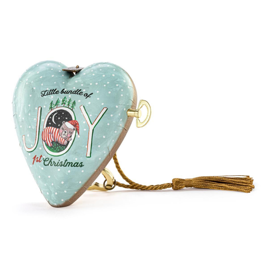 Demdaco Musical Art Heart  2020240058  1st Christmas