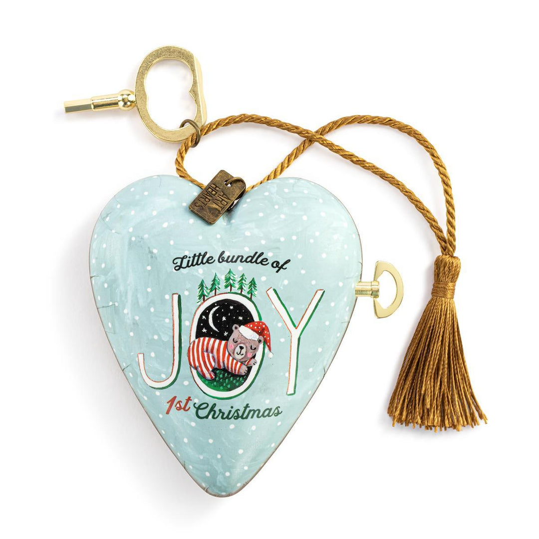 Demdaco Musical Art Heart  2020240058  1st Christmas