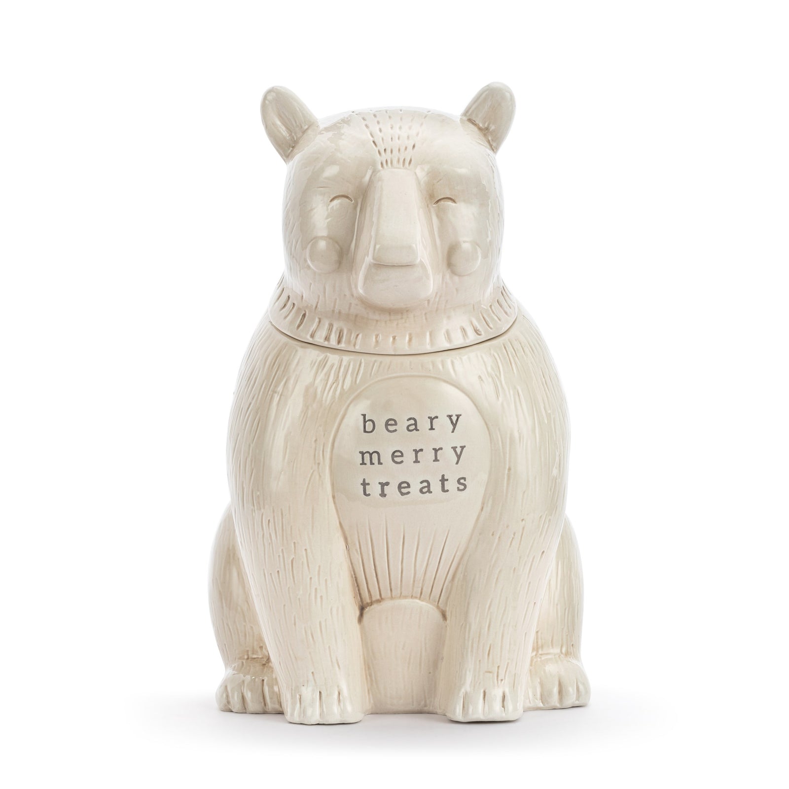 Demdaco Cookie Jar  2020250250  Beary Merry Treats