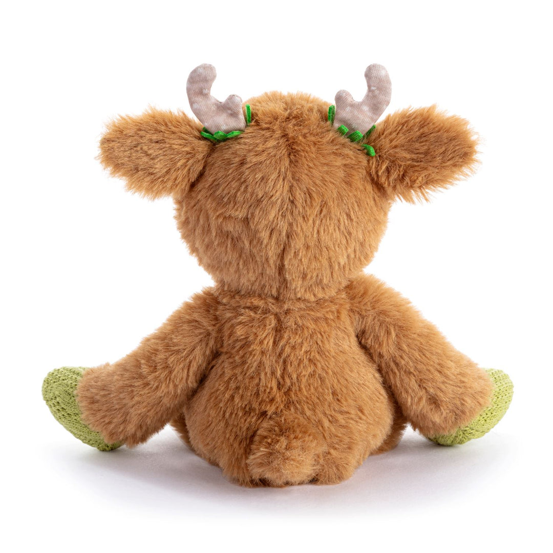 Demdaco Oddball Mini Reindeer Plush  2020250302