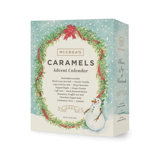 McCreas Hand Crafted Caramels Advent Calendar