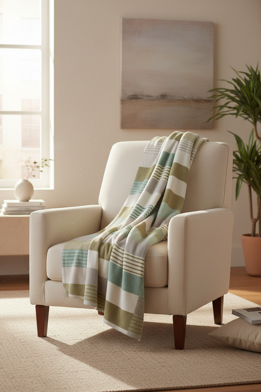 David Fussennegger Savona Throw - Mikado Linden