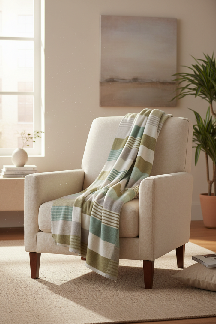 David Fussennegger Savona Throw - Mikado Linden