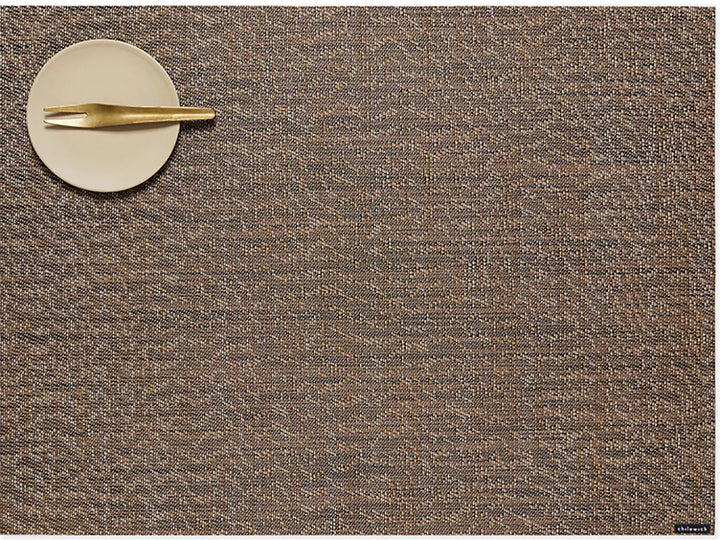 Chilewich Moire Placemat  14 x 19"  -  Mocha