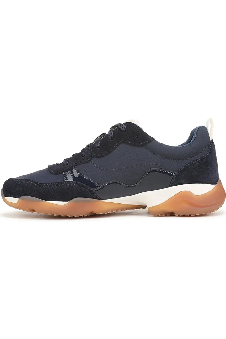 Vionic Walk Slim Glide Sneaker  -  Navy Blazer Suede