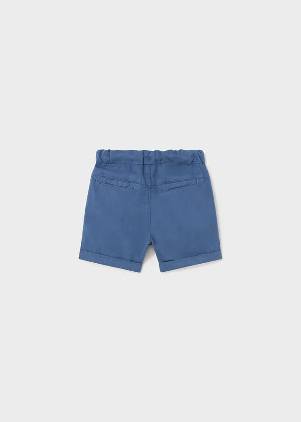 Mayoral Baby Boy Linen Relax Short  1227-10  Indigo**