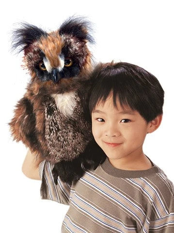 Folkmanis Great Horned Owl Puppet   2403