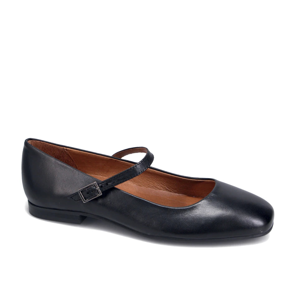 Miz Mooz Zahara Mary Jane Flat  -  Black