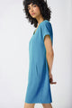 Joseph Ribkoff Stretch Woven Straight Dress  241129  French Blue