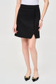 Joseph Ribkoff Boucle Woven A-Line Skirt  243270  Black
