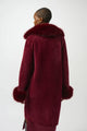 Joseph Ribkoff Sweater Coat 243923 Merlot