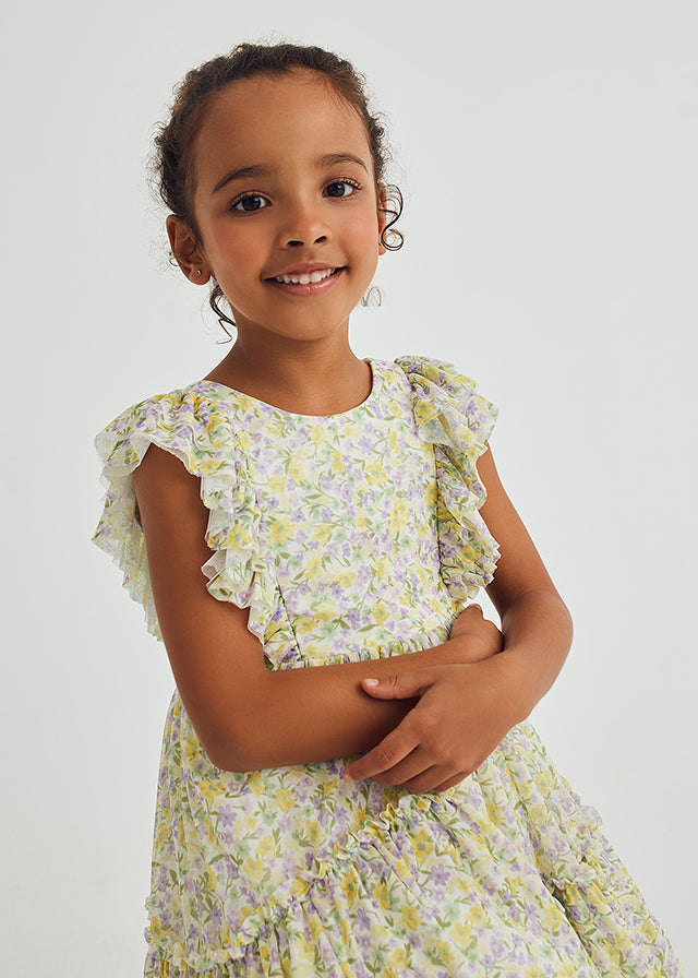 Abel & Lula Floral Dress   5046-85   **