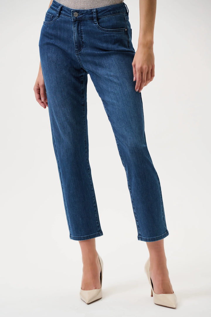 Joseph Ribkoff Gia Classic Slim Fit Jeans 251966  Denim Medium Blue