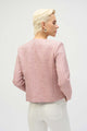 Joseph Ribkoff Boucle Boxy Blazer  252147  Pink/Multi