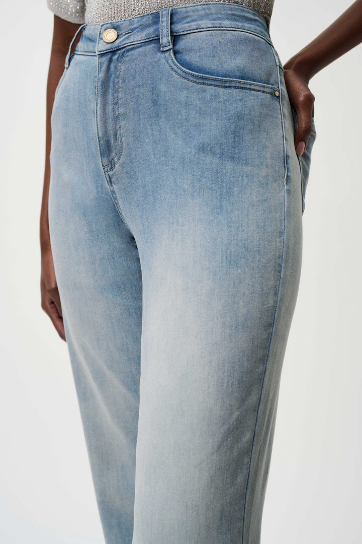 Joseph Ribkoff Margot Straight Leg Jean  252926  Light Blue Denim