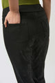 Joseph Ribkoff Silky Knit Straight Pull-On Pant  253000  Black