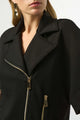 Joseph Ribkoff Scuba Jersey Boxy Jacket  253241  Black