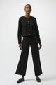 Joseph Ribkoff Sweater Knit Straight Leg Pants  253984  Black
