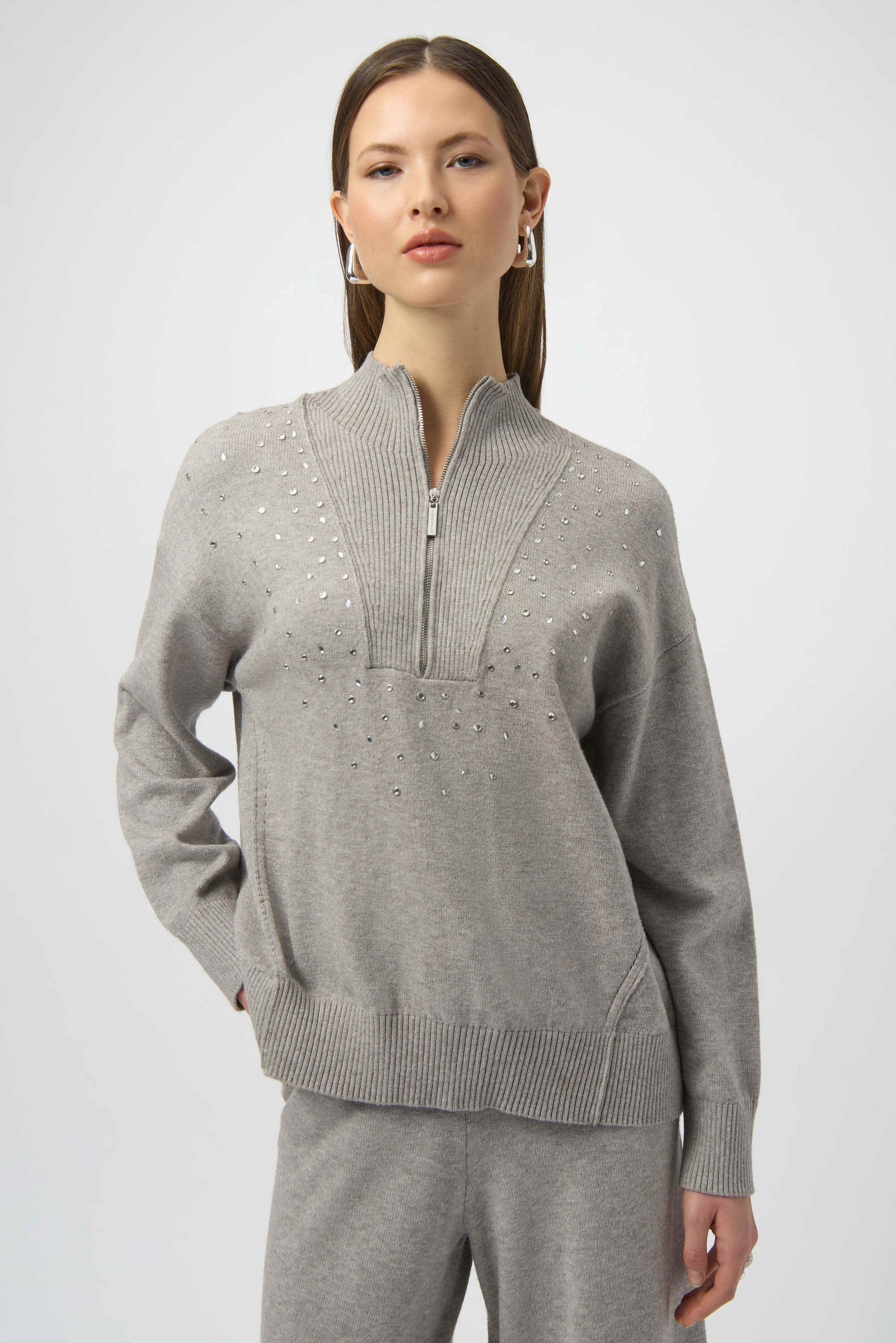 Joseph Ribkoff Pullover 254933 Grey Melange