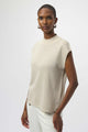 Joseph Ribkoff Sleeveless Pullover  254935  Birch/Silver