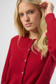 Joseph Ribkoff Cashmere Cardigan  254951  Deep Cherry