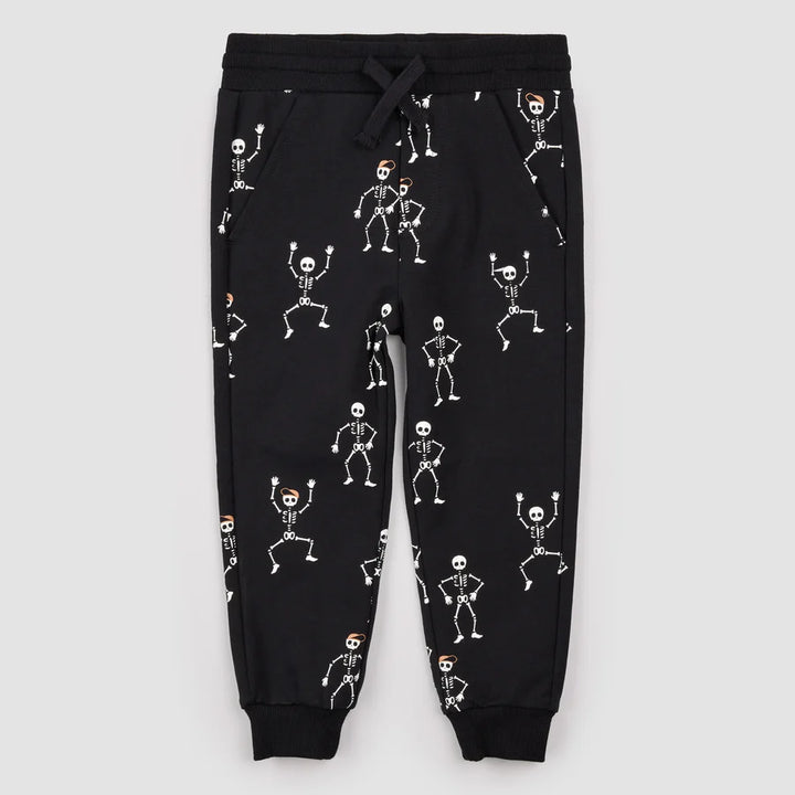 Miles Boys Sweats Dancing Skeletons **