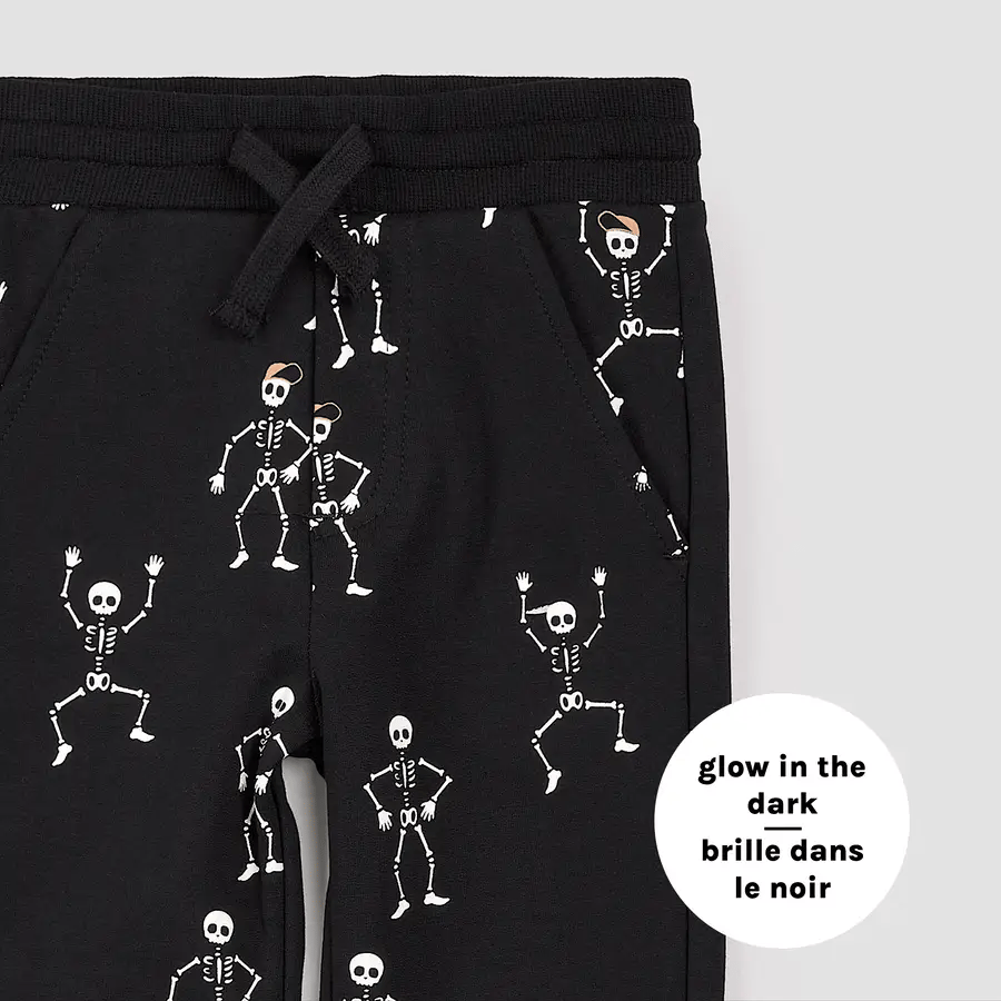 Miles Boys Sweats Dancing Skeletons **