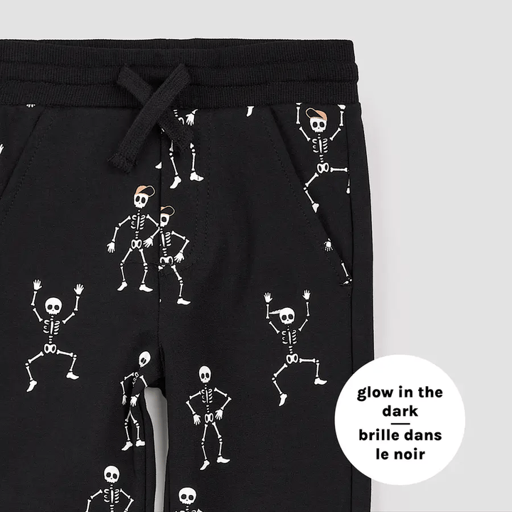 Miles Boys Sweats Dancing Skeletons **
