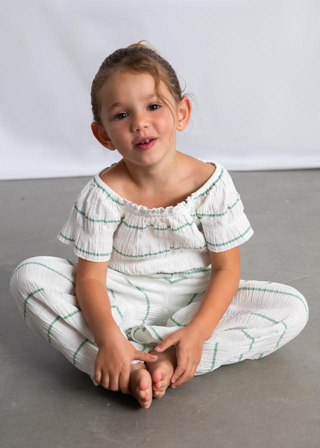 Mayoral Girls Long Pant + Top   3593-58   Crd-Menta **