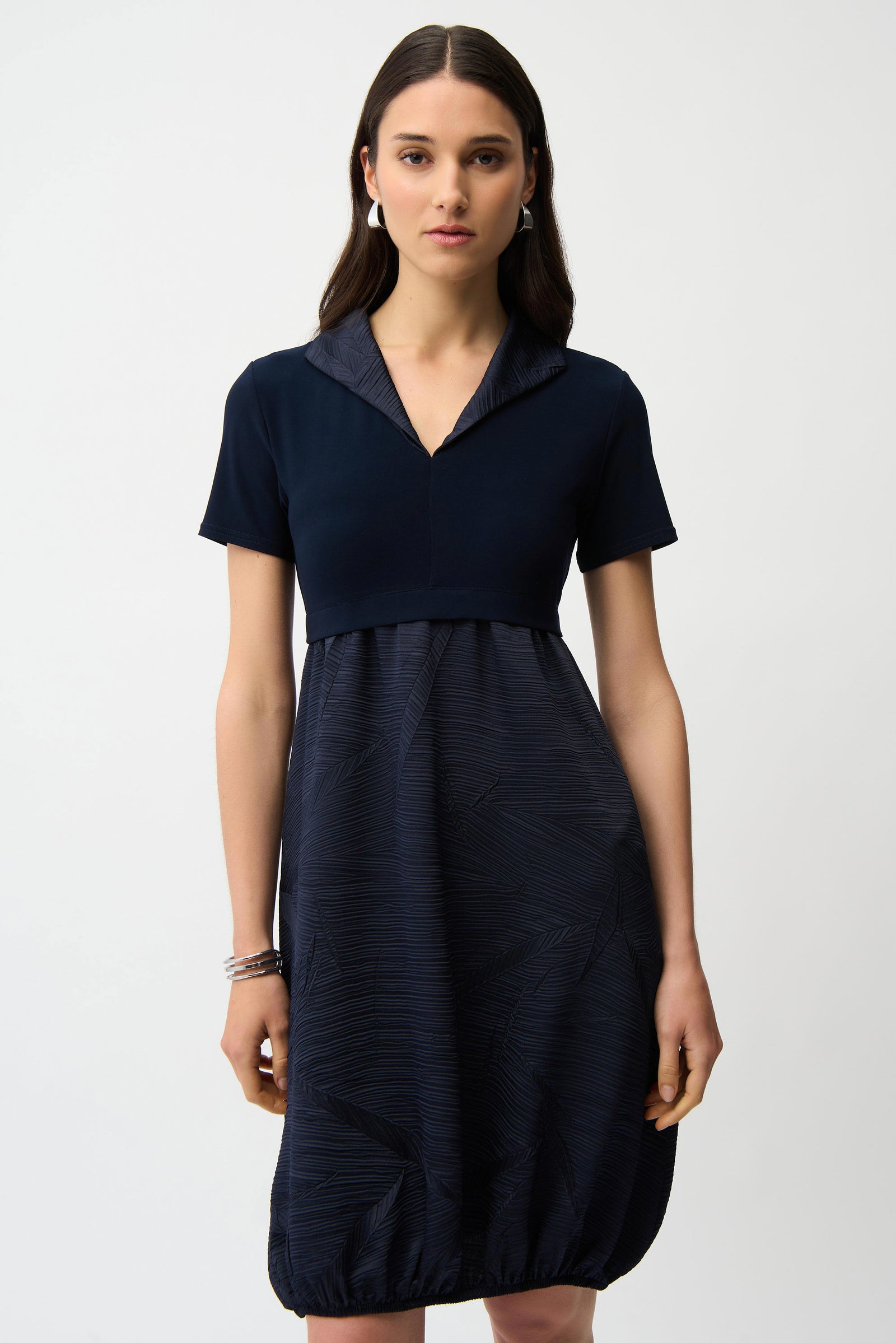 Joseph Ribkoff Cocoon Dress  261016  Midnight Blue